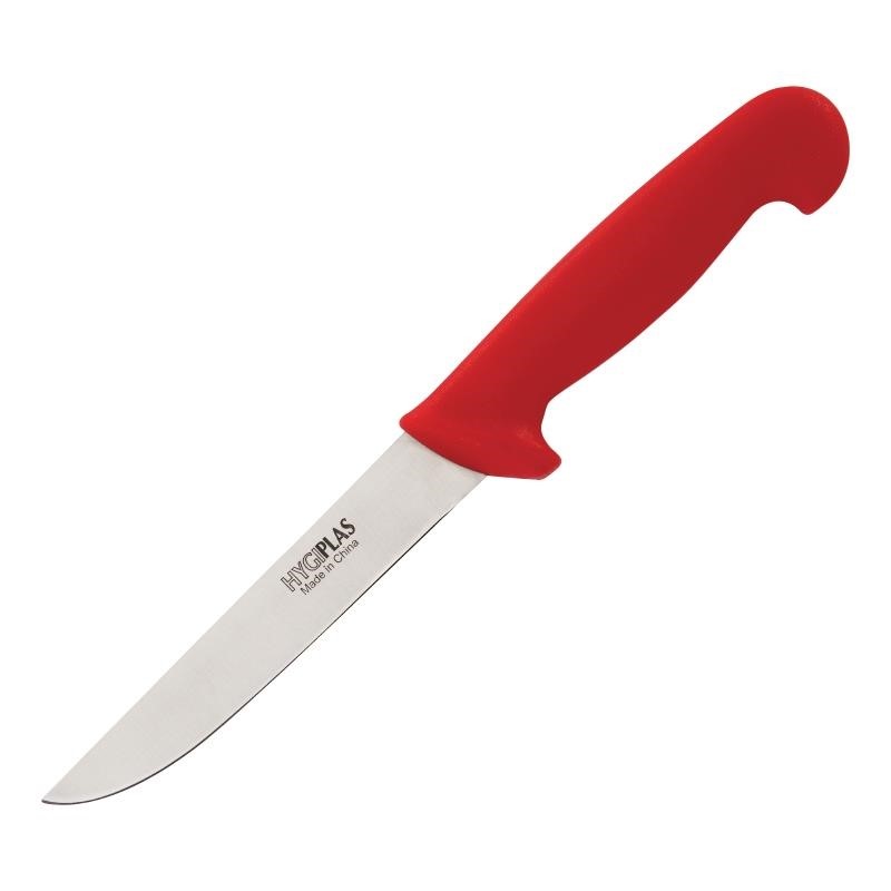 Hygiplas Ausbeinmesser 15cm Rot